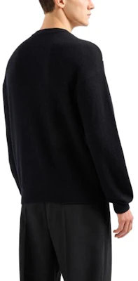 EMPORIO ARMANI SS24 Sweater Longgar Logo Print Crewneck. 3D1MXB-1MPCZ-F003 Sizing EMPORIO ARMANI SS24 Sweater Longgar Logo Print Crewneck. 3D1MXB-1MPCZ-F003