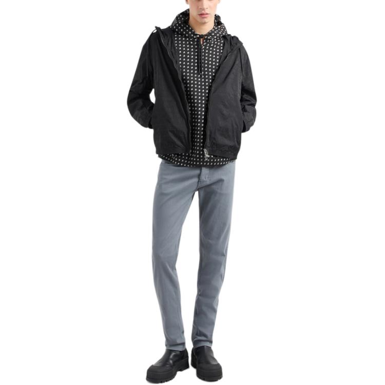 Emporio Armani SS24  Low-Waist Slim Fit Straight Jeans Grey. 3D1J75-1N4RZ-0639 圖 5