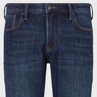 Emporio Armani SS24 Seluar Jeans Biru Gelap Mid-Rise Kasual dengan Poket Berzip. 3D1J06-1DRPZ-0942 Shop Emporio Armani SS24 Seluar Jeans Biru Gelap Mid-Rise Kasual dengan Poket Berzip. 3D1J06-1DRPZ-0942