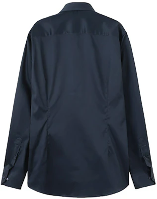 EMPORIO ARMANI SS24 Camisa Azul Marino de Manga Larga con Botón Frontal 01CN5L-0BC33-920 Lookbook EMPORIO ARMANI SS24 Camisa Azul Marino de Manga Larga con Botón Frontal 01CN5L-0BC33-920