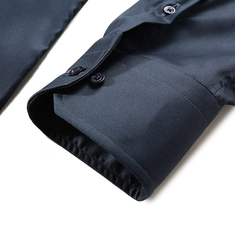 Purchase EMPORIO ARMANI SS24 Camisa Azul Marino de Manga Larga con Botón Frontal 01CN5L-0BC33-920