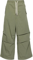 EMPORIO ARMANI SS24 Olive Green Loose Fit Wide-Leg Casual Pants. 3D1P9D-1K3CZ-05C0 EMPORIO ARMANI SS24 Olive Green Loose Fit Wide-Leg Casual Pants. 3D1P9D-1K3CZ-05C0