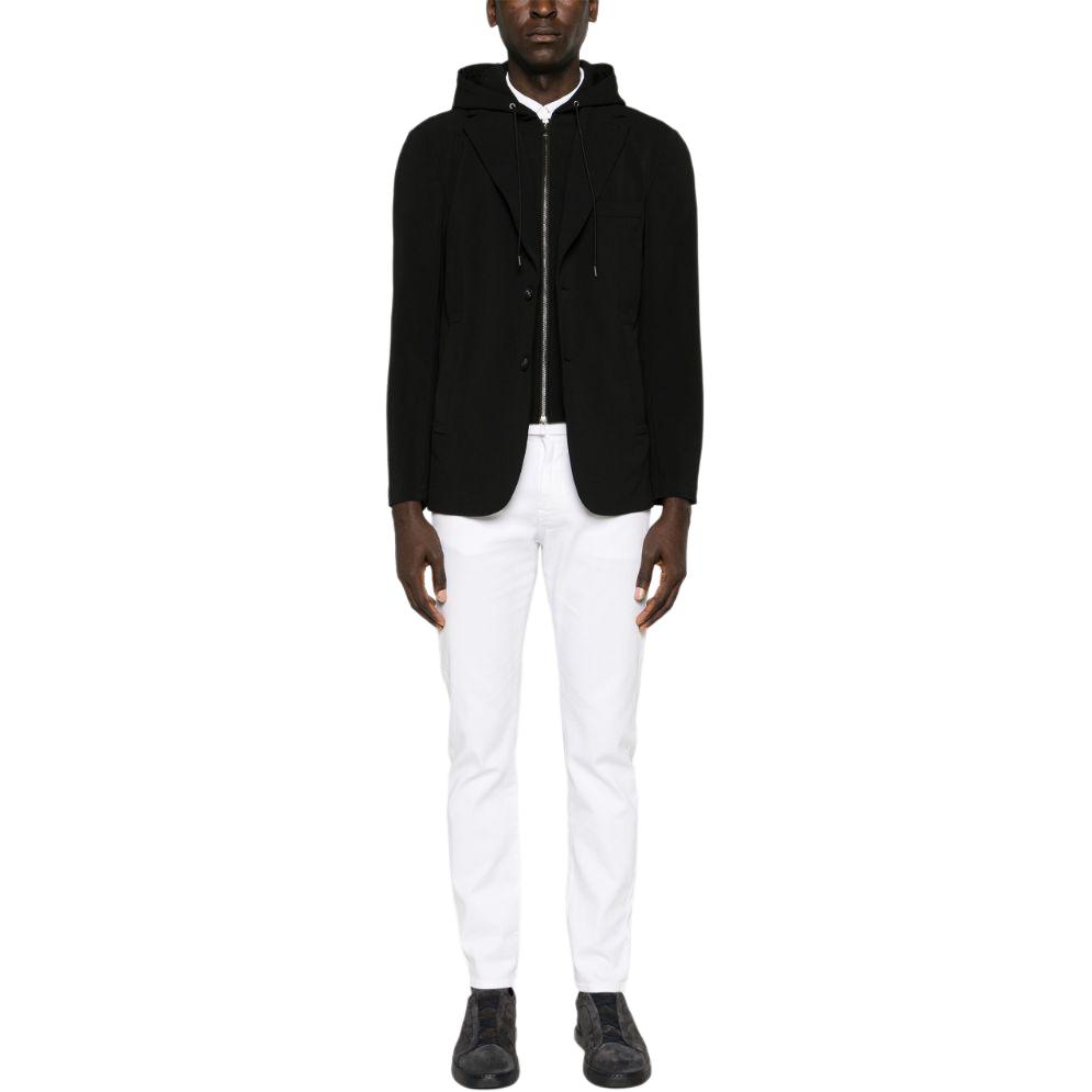 Emporio Armani SS24  Slim Fit Hooded Blazer Jacket Black 3D1G73-1NPQZ-0999 圖 3