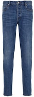 Emporio Armani SS24 Slim Fit Low-Rise Straight Jeans Blue. 3D1J75-1DRRZ-0943 Emporio Armani SS24 Slim Fit Low-Rise Straight Jeans Blue. 3D1J75-1DRRZ-0943