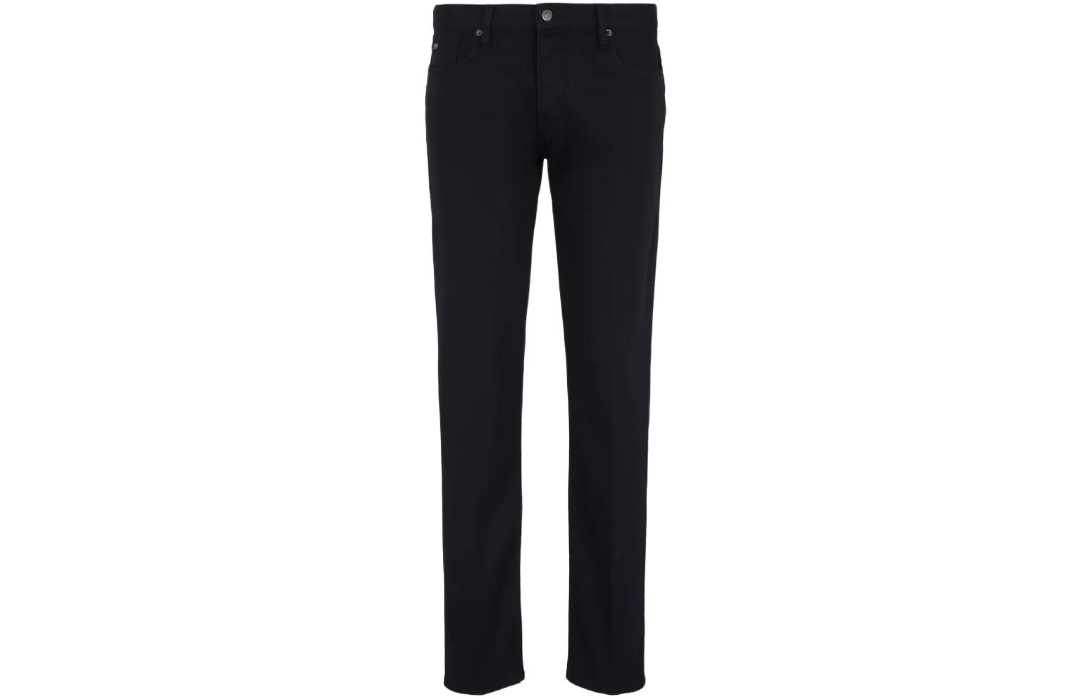 Order EMPORIO ARMANI SS24 Slim Fit Low-Rise Zipper Jeans Biru Gelap. 3D1J75-1N4RZ-10920