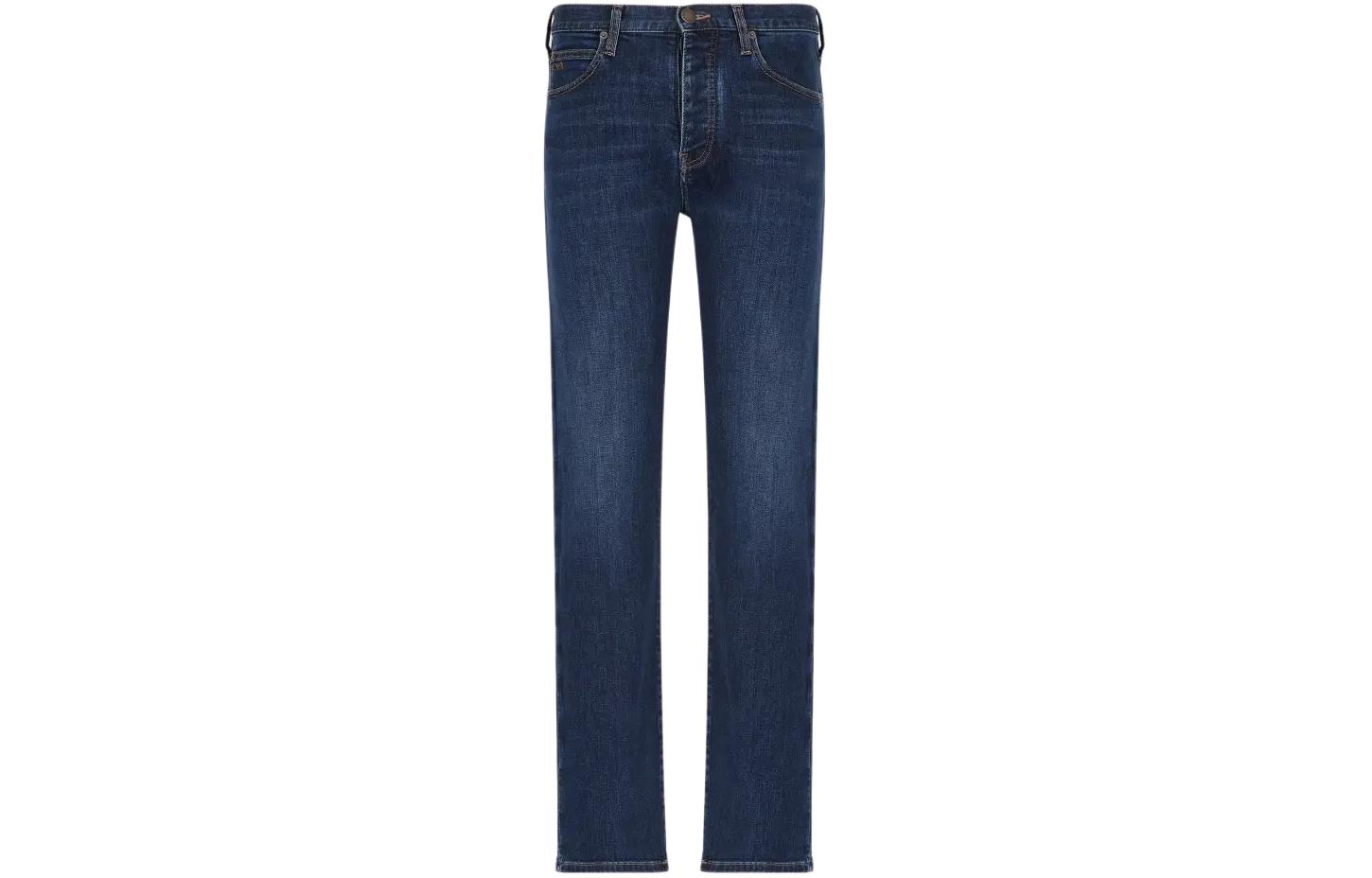 EMPORIO ARMANI SS24  Solid Button Mid-Rise Straight-Leg Jeans 8N1J21-1G0LZ-0942 圖 2