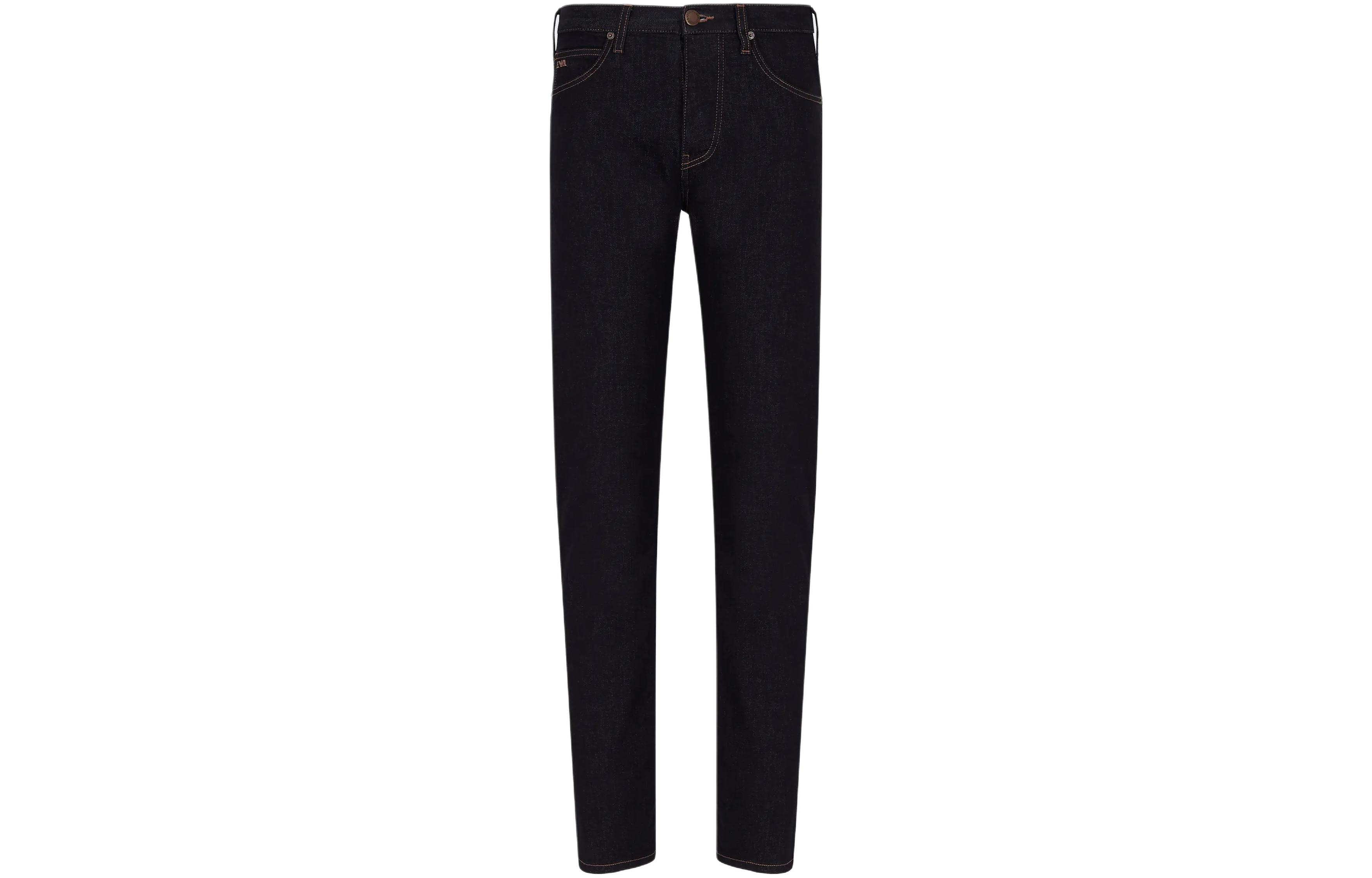 EMPORIO ARMANI SS24  Solid Button Mid-Rise Straight-Leg Jeans 8N1J21-1G0LZ-0942 圖 10