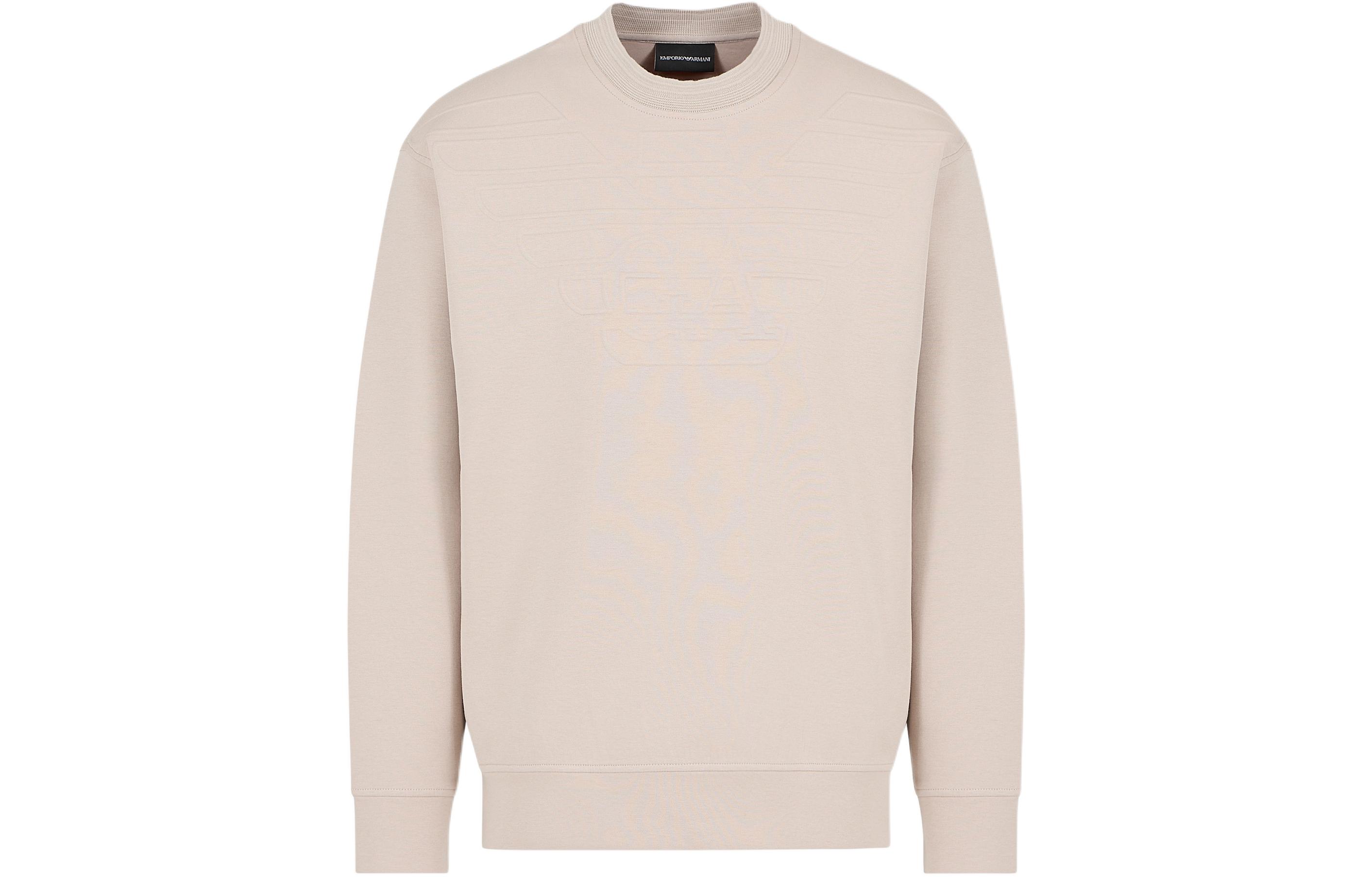 EMPORIO ARMANI SS24  Solid Color Crewneck Pullover Long Sleeve Sweatshirt 3D1MDX-1JHSZ-0962 圖 4