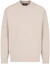 Shop EMPORIO ARMANI SS24 Solid Color Crewneck Pullover Long Sleeve Sweatshirt 3D1MDX-1JHSZ-0962
