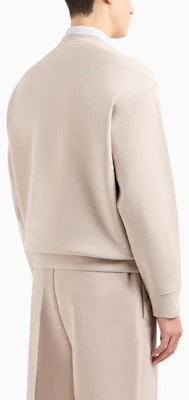 EMPORIO ARMANI SS24 Solid Color Crewneck Pullover Long Sleeve Sweatshirt 3D1MDX-1JHSZ-0962 Sizing EMPORIO ARMANI SS24 Solid Color Crewneck Pullover Long Sleeve Sweatshirt 3D1MDX-1JHSZ-0962