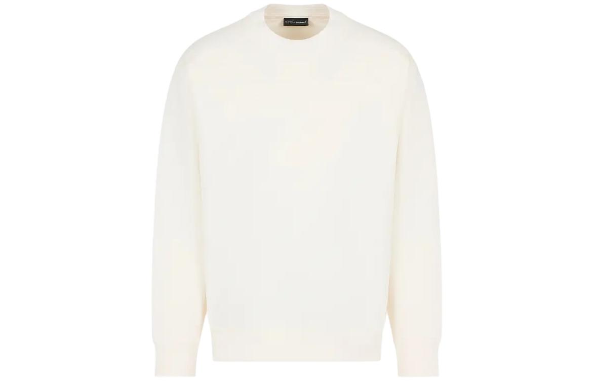 EMPORIO ARMANI SS24  Solid Color Crewneck Pullover Long Sleeve Sweatshirt 3D1MDX-1JHSZ-0962 圖 8