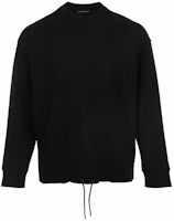 Order EMPORIO ARMANI SS24 鷹標刺繡純色抽繩運動衫 3D1M62-1JHSZ-0999