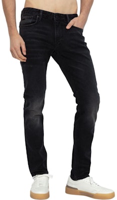 EMPORIO ARMANI SS24 Jeans Hitam Pudar dengan Poket Sisi Berzip. 6D1J06-1D96Z-0006 Shop EMPORIO ARMANI SS24 Jeans Hitam Pudar dengan Poket Sisi Berzip. 6D1J06-1D96Z-0006
