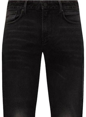 EMPORIO ARMANI SS24 Jeans Hitam Pudar dengan Poket Sisi Berzip. 6D1J06-1D96Z-0006 Sizing EMPORIO ARMANI SS24 Jeans Hitam Pudar dengan Poket Sisi Berzip. 6D1J06-1D96Z-0006