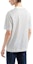 Shop EMPORIO ARMANI SS24 White Herringbone Print Crew Neck T-Shirt Casual Tee 6D1TQ3-1JOSZ-F143