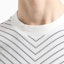 Details for EMPORIO ARMANI SS24 White Herringbone Print Crew Neck T-Shirt Casual Tee 6D1TQ3-1JOSZ-F143