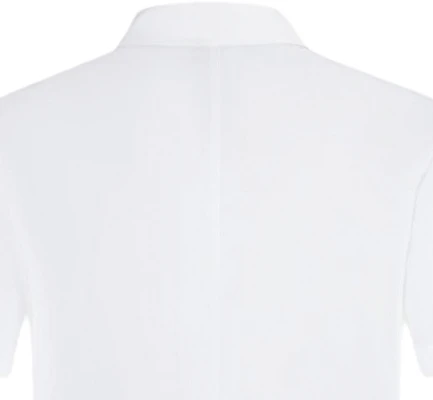 EMPORIO ARMANI SS24 Kemeja Lengan Pendek Putih dengan Cetak Huruf Hati. 3D1C8R-1K2GZ-01M7 Cheap EMPORIO ARMANI SS24 Kemeja Lengan Pendek Putih dengan Cetak Huruf Hati. 3D1C8R-1K2GZ-01M7