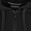 Cheap Emporio Armani SS24 Hoodie Hitam dengan Sulaman dan Zip 111784-4F571-Black 111784-4F571-BLACK