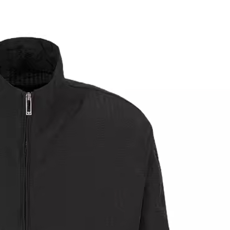Emporio Armani SS24 Black Stand Collar Zip-Up Jacket 3D1BG7-1NJUZ-0999 圖 4