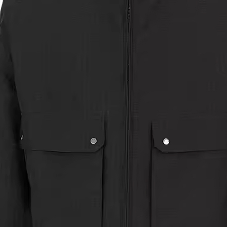 Emporio Armani SS24 Black Stand Collar Zip-Up Jacket 3D1BG7-1NJUZ-0999 圖 5