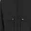 Purchase Chaqueta Negra Emporio Armani SS24 con Cuello Alto y Cremallera Frontal 3D1BG7-1NJUZ-0999