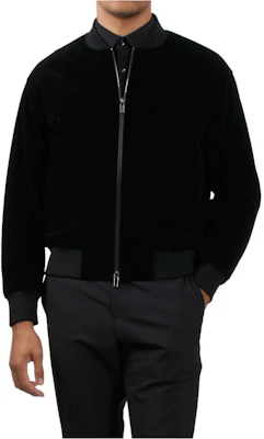 EMPORIO ARMANI SS24 黑色棒球領拉鍊外套 俱樂部服飾 6D1BF3-1NUXZ-0999 Details for EMPORIO ARMANI SS24 黑色棒球領拉鍊外套 俱樂部服飾 6D1BF3-1NUXZ-0999