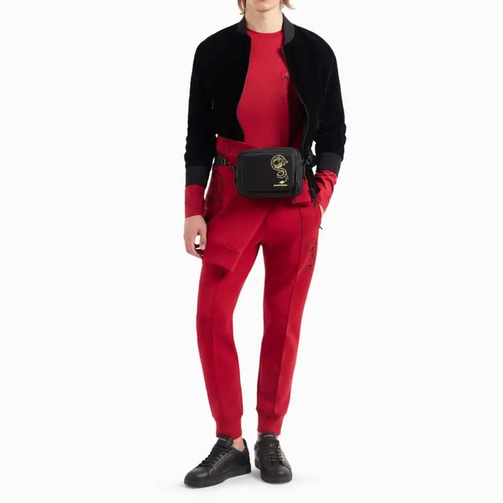 Emporio Armani SS24 Hoodie with Letter Dragon Print Design EM000004AF10013-0003 圖 13