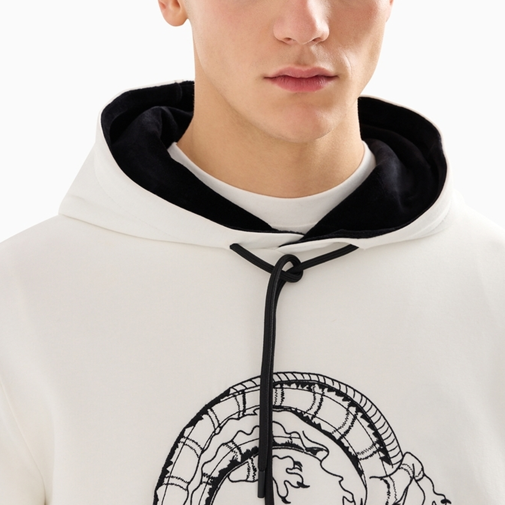 Emporio Armani SS24 Hoodie with Letter Dragon Print Design EM000004AF10013-0003 圖 6