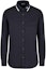 Buy EMPORIO ARMANI SS24 Navy Blue Stripe Embroidered Eagle Long-Sleeve Shirt Men 6D1CM1-1K6DZ-0920