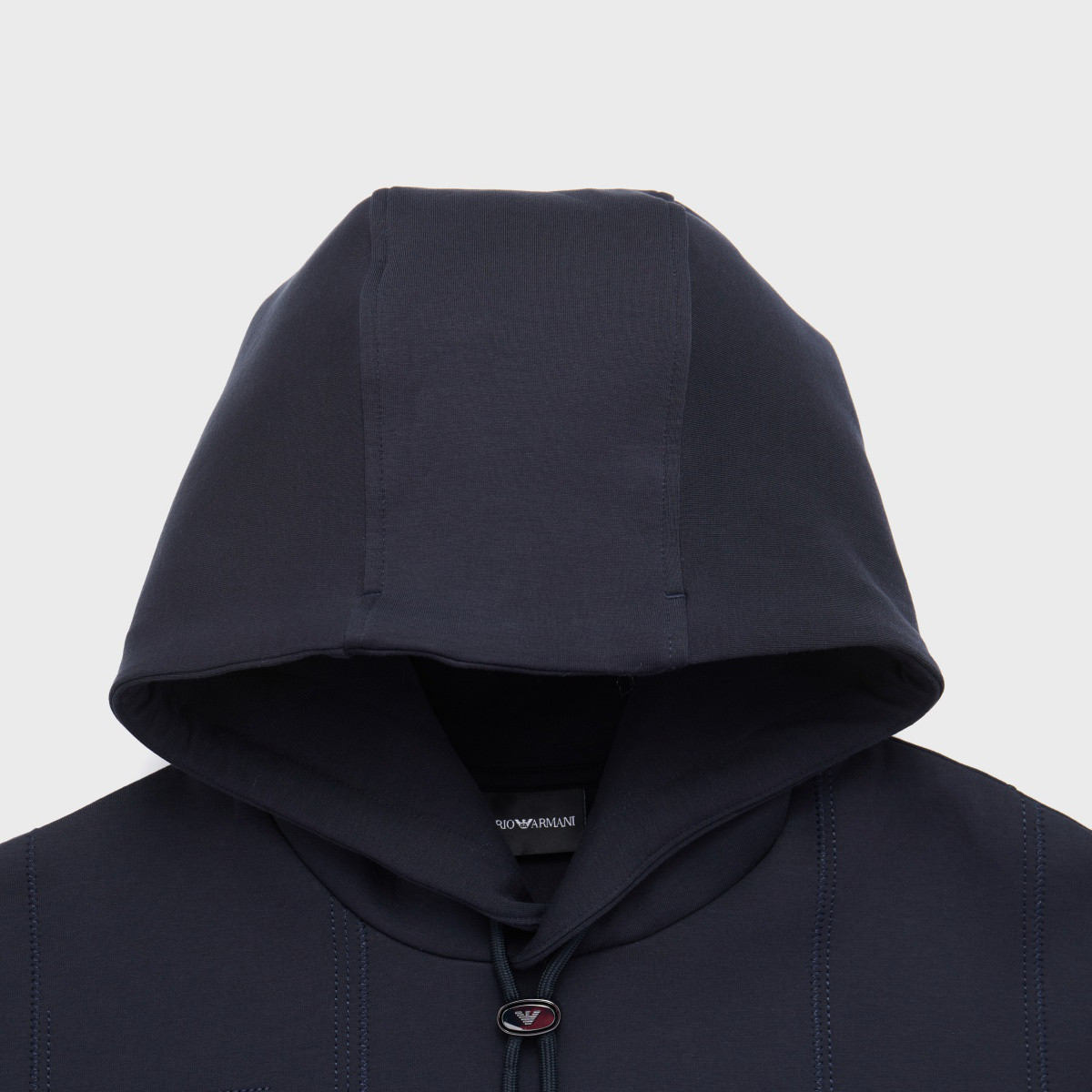Emporio Armani SS24 Navy Hoodie with Logo Pattern 3D1MDR-1JHSZ-0920 圖 5