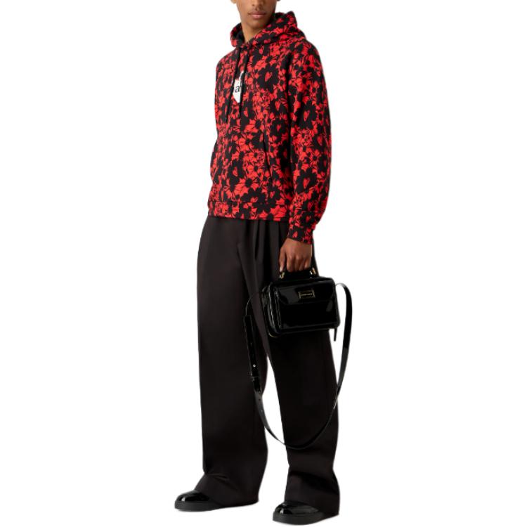 Emporio Armani SS24 Red Pullover Hoodie Long Sleeve for Men 3D1M8P-1J9EZ-F345 圖 3