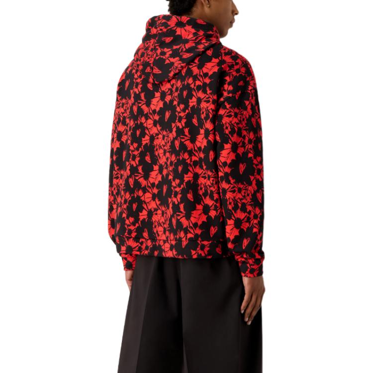 Emporio Armani SS24 Red Pullover Hoodie Long Sleeve for Men 3D1M8P-1J9EZ-F345 圖 5