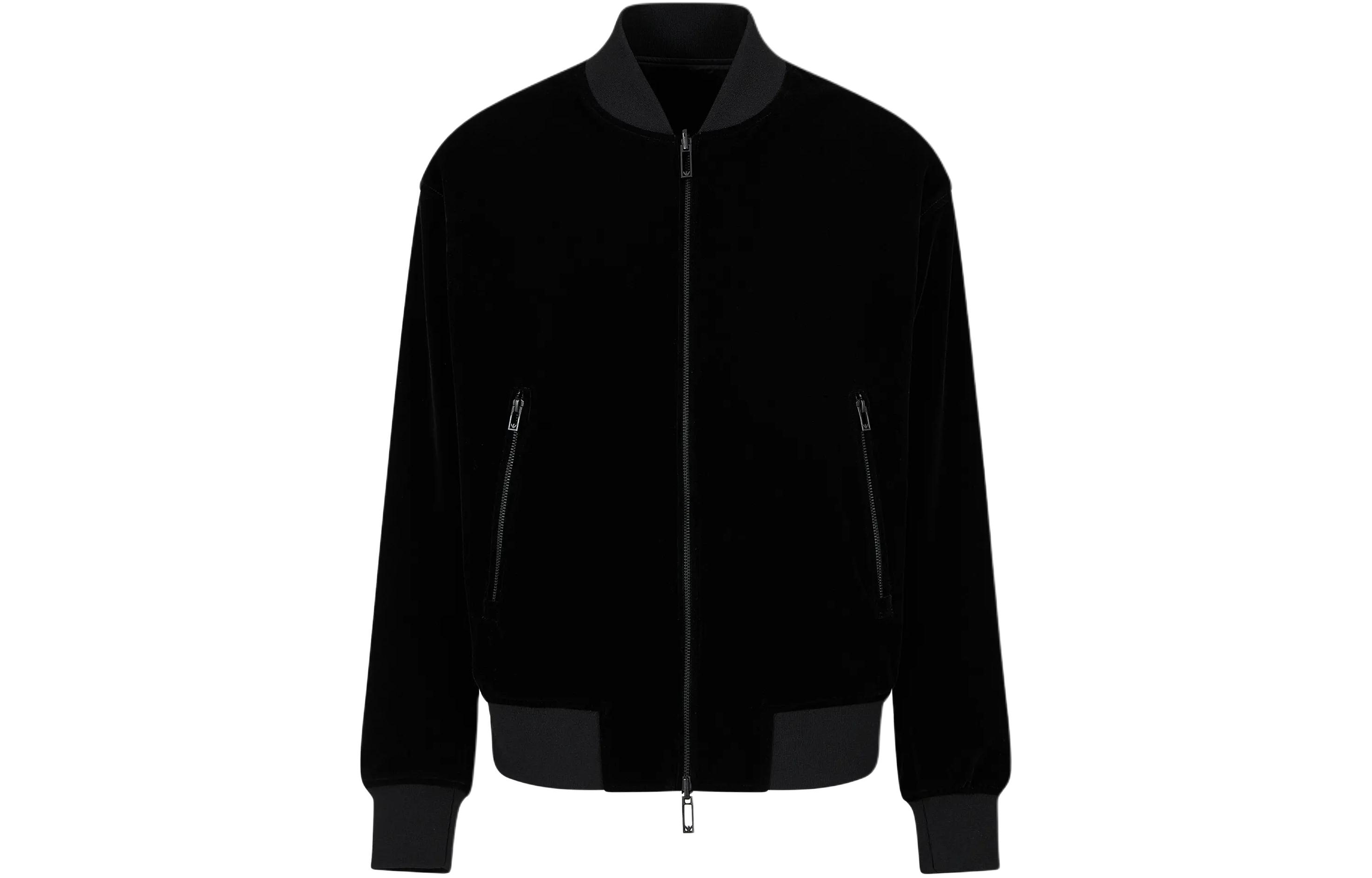 Emporio Armani SS24 Reversible Dragon Embroidery Jacket Black (). EM000008AF10020-U8133