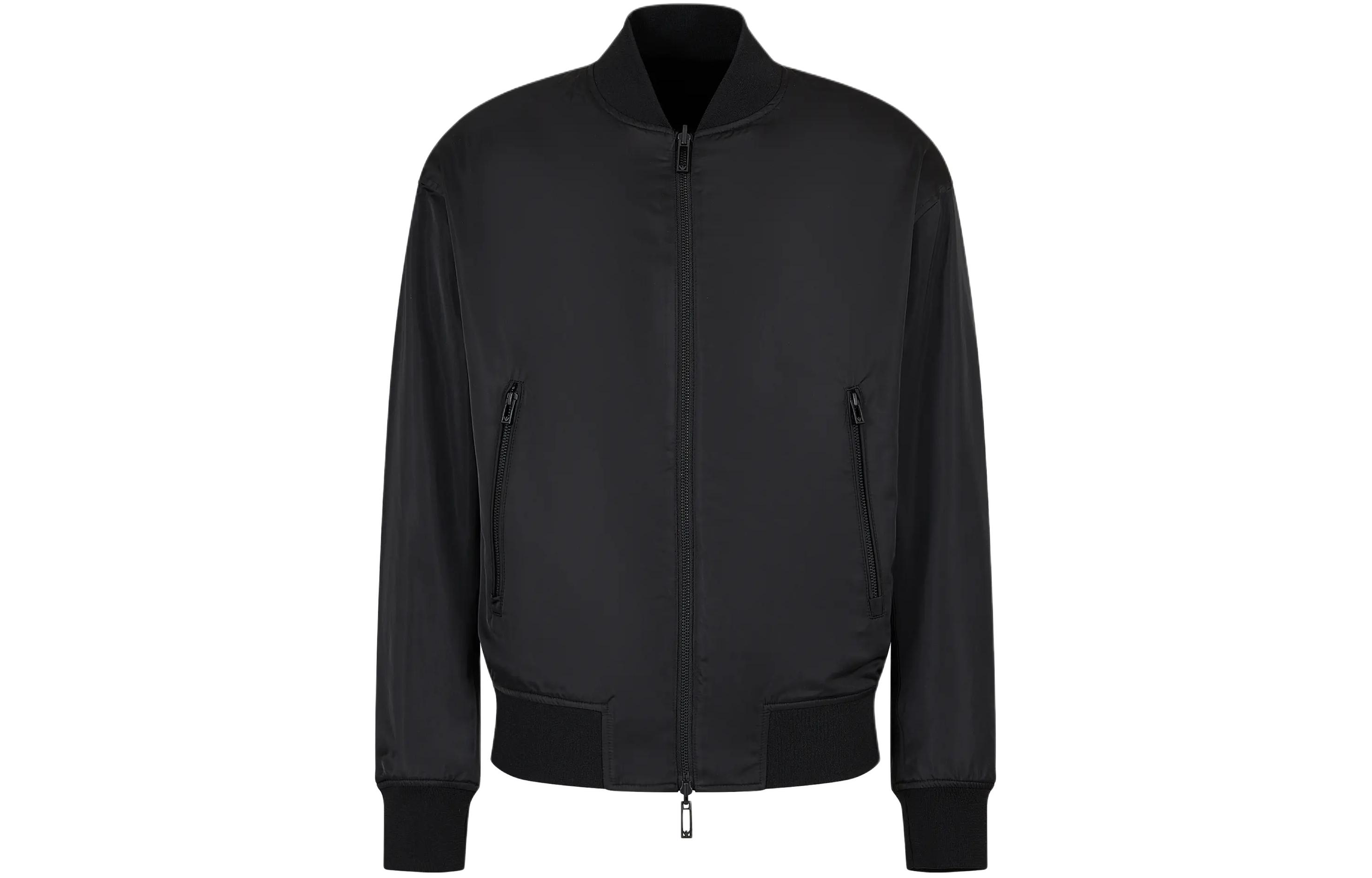 Lookbook Emporio Armani SS24 雙面刺繡龍圖外套 黑色 EM000008AF10020-U8133