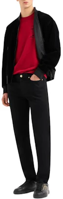 Emporio Armani SS24 雙面刺繡龍圖外套 黑色 EM000008AF10020-U8133 Shop Emporio Armani SS24 雙面刺繡龍圖外套 黑色 EM000008AF10020-U8133