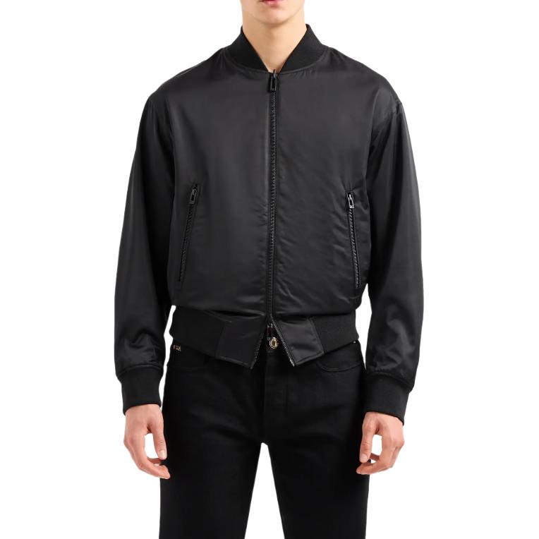 Details for Emporio Armani SS24 雙面刺繡龍圖外套 黑色 EM000008AF10020-U8133