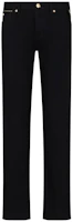 EMPORIO ARMANI SS24 Slim Fit Low-Rise Black Casual Jeans for Men EM000051-AF10073-MC002 EMPORIO ARMANI SS24 Slim Fit Low-Rise Black Casual Jeans for Men EM000051-AF10073-MC002