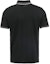 Lookbook Emporio Armani SS24 Striped Logo Embroidery Short Sleeve Polo Shirt Black 3D1FM61JTKZ0999