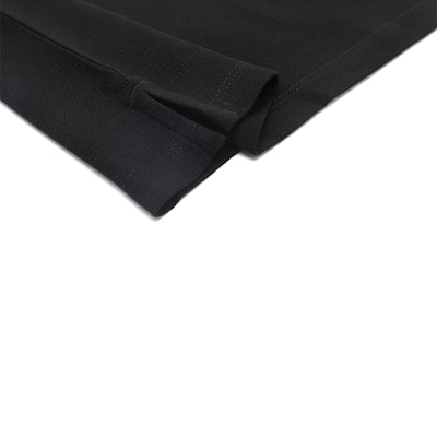 Emporio Armani SS24 Striped Logo Embroidery Short Sleeve Polo Shirt Black 3D1FM61JTKZ0999 Details for Emporio Armani SS24 Striped Logo Embroidery Short Sleeve Polo Shirt Black 3D1FM61JTKZ0999