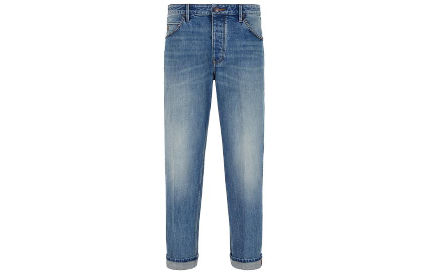 EMPORIO ARMANI SS24 Washed Button Straight Jeans 3D1J69-1DRMZ-0942 圖 2
