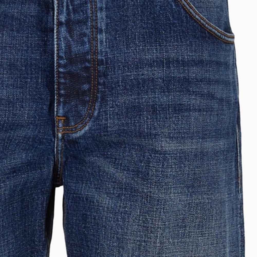 EMPORIO ARMANI SS24 Washed Button Straight Jeans 3D1J69-1DRMZ-0942 圖 7