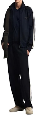 安普里奥阿玛尼SS25海军蓝字母印花弹力腰休闲裤 EM002873-AF13488-UB118 Shop 安普里奥阿玛尼SS25海军蓝字母印花弹力腰休闲裤 EM002873-AF13488-UB118