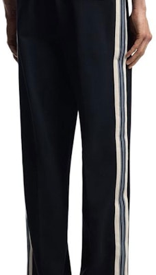 安普里奥阿玛尼SS25海军蓝字母印花弹力腰休闲裤 EM002873-AF13488-UB118 Details for 安普里奥阿玛尼SS25海军蓝字母印花弹力腰休闲裤 EM002873-AF13488-UB118