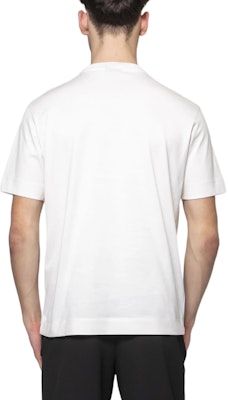 エンポリオ アルマーニ SS25 ホワイト 刺繍シーホース クルーネック Tシャツ EM001031-AF12926-U0003 Purchase エンポリオ アルマーニ SS25 ホワイト 刺繍シーホース クルーネック Tシャツ EM001031-AF12926-U0003