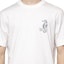 Sizing エンポリオ アルマーニ SS25 ホワイト 刺繍シーホース クルーネック Tシャツ EM001031-AF12926-U0003