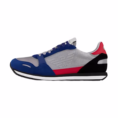 Emporio Armani Suede Casual Sneaker 'Blue'