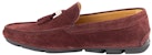 Emporio Armani Suede Slip-On 'Burgundy' Lelaki atau Wanita X2B072XAT1300040