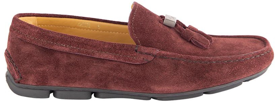 Emporio Armani Suede Slip-On 'Burgundy' X2B072XAT1300040 Order Emporio Armani Suede Slip-On 'Burgundy' X2B072XAT1300040