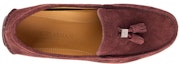 Shop Emporio Armani Suede Slip-On 'Burgundy' Lelaki atau Wanita X2B072XAT1300040