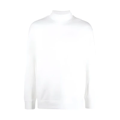 Emporio Armani Sustainable High-Neck Pullover Sweatshirt White ( FW Collection) 6L1M8E-1JSFZ-0101